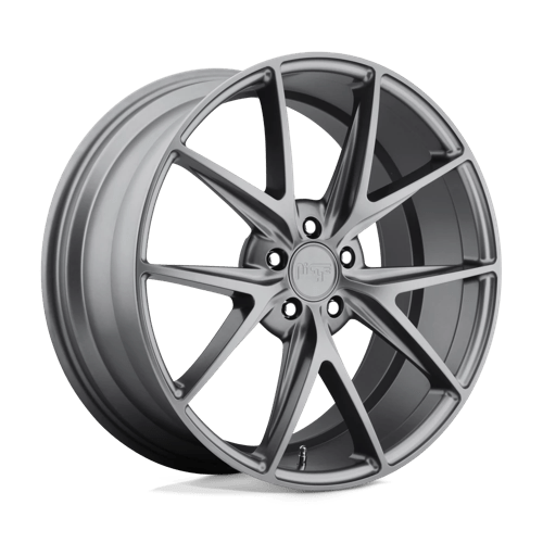 Niche 1PC 18X8 MISANO 5X112 MATTE GUN METAL +42