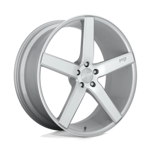 wheelpros-m13518806540-2.png Niche 1PC 18X8 MILAN 5X114.3 GLOSS SILVER MACHINED +40