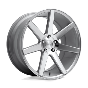 Niche 1PC 20X9 VERONA 5X120 GLOSS SILVER MACHINED +35