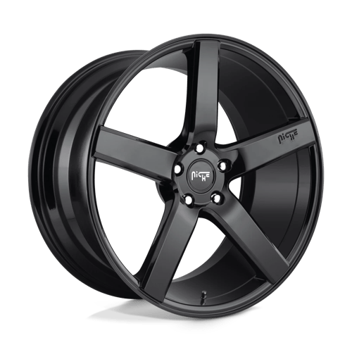Niche 1PC 22X10 MILAN 5X127 GLOSS BLACK +35