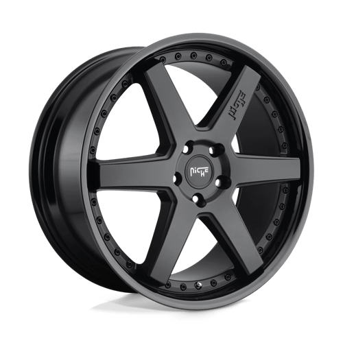 Niche 1PC 20X9 ALTAIR 5X114.3 GLOSS BLACK MATTE BLACK +35