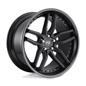 Niche 1PC 20X9 METHOS 5X114.3 GLOSS BLACK MATTE BLACK +35