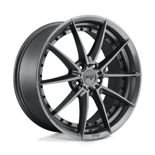 Niche 1PC 20X10.5 SECTOR 5X114.3 GLOSS ANTHRACITE +40