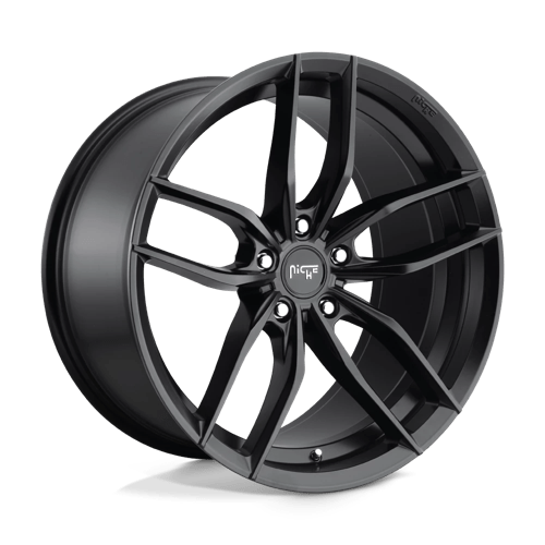 Niche 1PC 19X8.5 VOSSO 5X112 MATTE BLACK +25