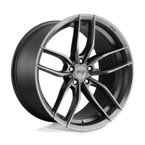 Niche 1PC 18X8 VOSSO 5X114.3 MATTE ANTHRACITE +30