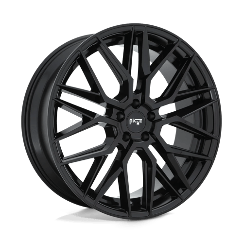 Niche 1PC 18X8 GAMMA 5X114.3 GLOSS BLACK +40