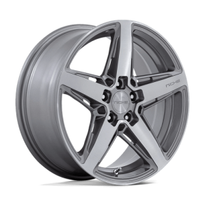 wheelpros-m27018803140-2.png Niche 1PC 18X8 TERAMO 5X107.95 ANTHRACITE BRUSHED FACE TINT CLEAR +40
