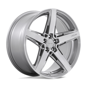 Niche 1PC 20X9 TERAMO 5X114.3 ANTHRACITE BRUSHED FACE TINT CLEAR +42