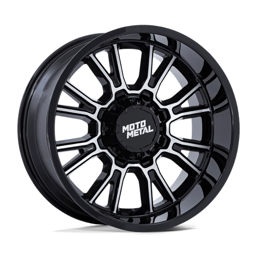 Moto Metal 17X9 LEGACY 5X5.0/5.5 GLOSS BLACK MACHINED +1