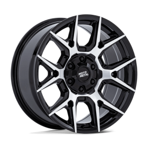 wheelpros-mo813bd17856712-2.png Moto Metal 17X8.5 MASON 6X135/5.5 GLOSS BLACK W/ MACHINED FACE +12