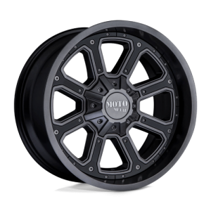 Moto Metal 20X9 MO984 6X114.3 MATTE GRAY W/ G-BLK INSERTS +30