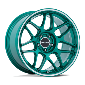 Motegi 18X10.5 TSUBAKI 5X114.3 HOKKAIDO GREEN W/ MACHINED LIP +25