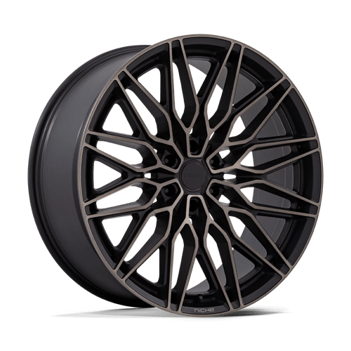 Niche 1PC 22X9.5 CALABRIA 6X135 MATTE BLACK MACHINED DARK TINT +30