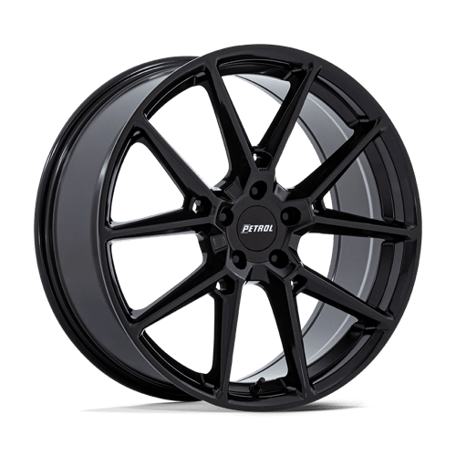 Petrol 17X8 P1E 5X100 GLOSS BLACK +35