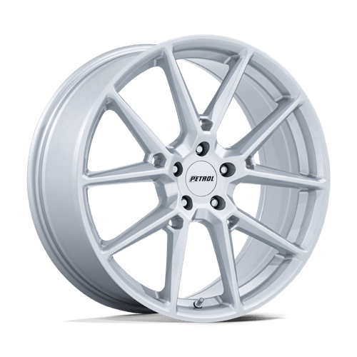 Petrol 18X8 P1E 5X110 GLOSS SILVER +40