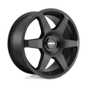Rotiform 18X8.5 SIX 5X100/112 MATTE BLACK +35