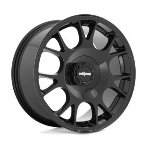 Rotiform 18X8.5 TUF-R 5X112/4.5 GLOSSY BLACK +45