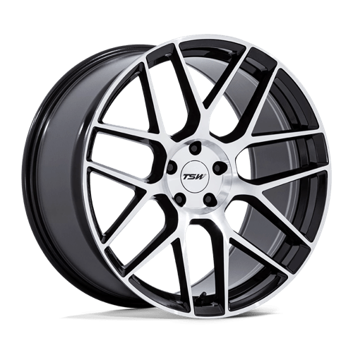 TSW 20X9 LASARTHE 5X114.3 GLOSS BLACK MACHINED +35