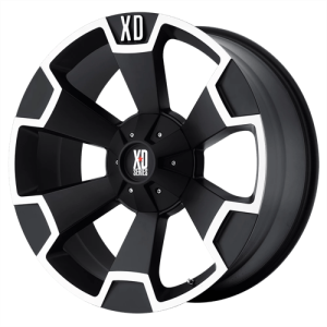 XD 20X9 XD803 5X5.5/150 MATTE BLACK MACHINED +35