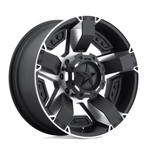 XD 22X9.5 XD811 6X135/5.5 MATTE BLACK MACHINED W/ ACCENTS +35