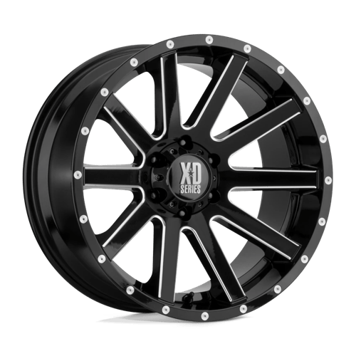 XD 20X10 XD818 6X139.7 SATIN BLACK MILLED -24