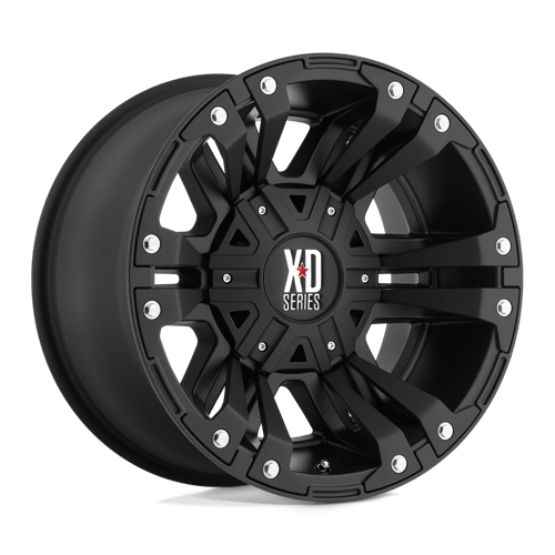 XD 18X9 XD822 8X180 MATTE BLACK +18