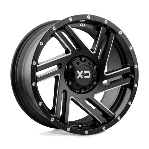 XD 18X9 XD835 6X114.3 SATIN BLACK MILLED +18