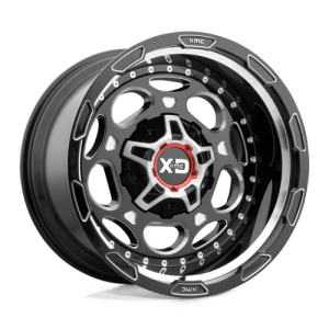 XD 20X12 XD837 6X135/5.5 GLOSS BLACK MILLED -44