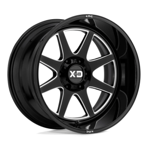 XD 20X9 XD844 6X139.7 GLOSS BLACK MILLED +0