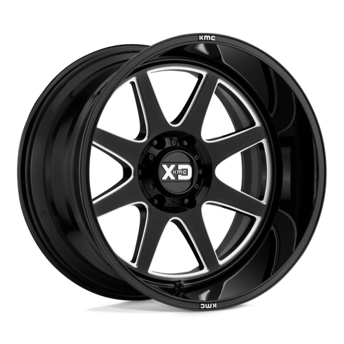 XD 20X9 XD844 6X139.7 GLOSS BLACK MILLED +18