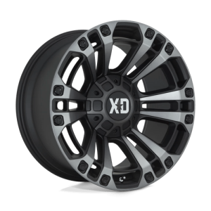 XD 20X9 XD851 6X135/5.5 SATIN BLACK W/ GRAY TINT +18
