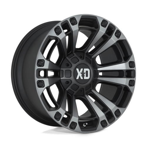 XD 20X9 XD851 6X135/5.5 SATIN BLACK W/ GRAY TINT +18