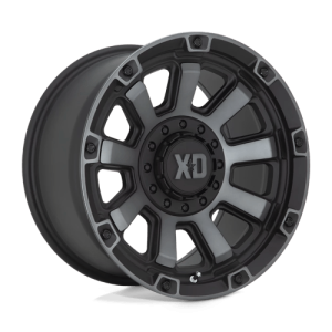 XD 20X9 XD852 6X135/5.5 SATIN BLACK W/ GRAY TINT +0