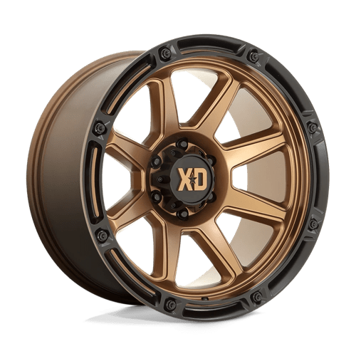 XD 20X9 XD863 6X139.7 MATTE BRONZE W/ BLACK LIP +0