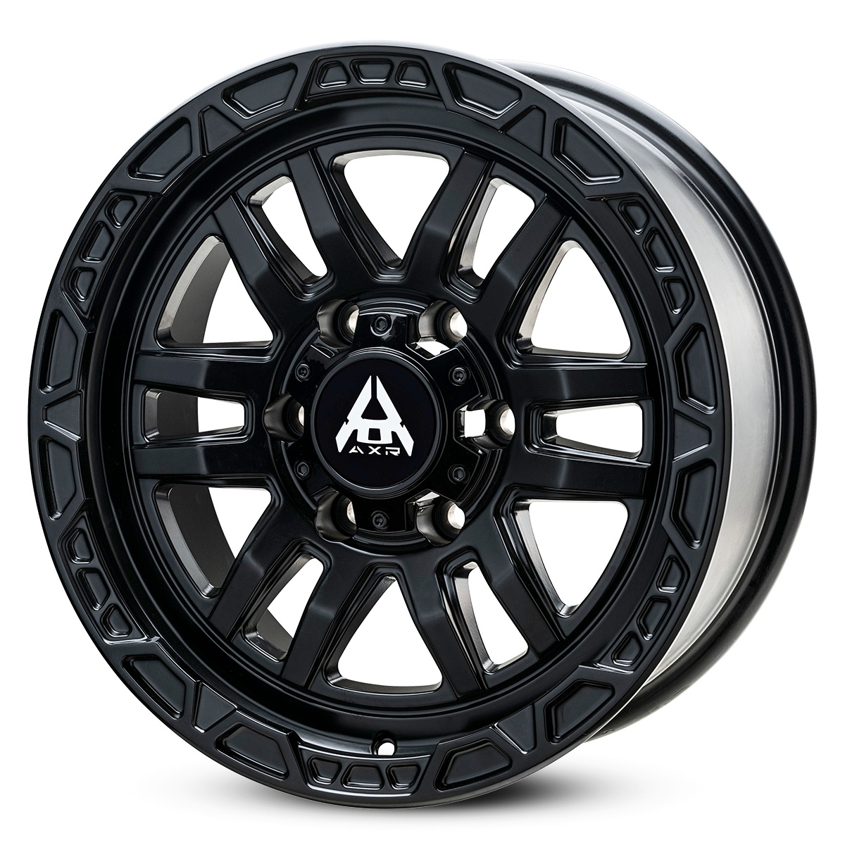 AXR 17x8.5 PREDATOR 5x130 SATIN BLACK +25
