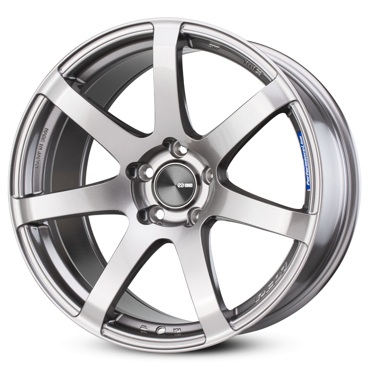 ENKEI 18x8.5 PF07 5x114.3 DARK SILVER +35