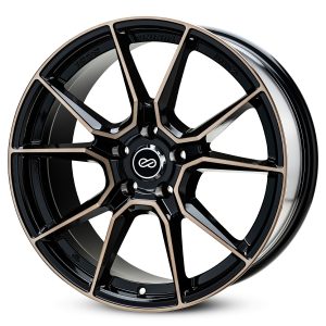 ENKEI 18x8.5 SC51 5x100 GLOSS BLACK DARK TINT +40