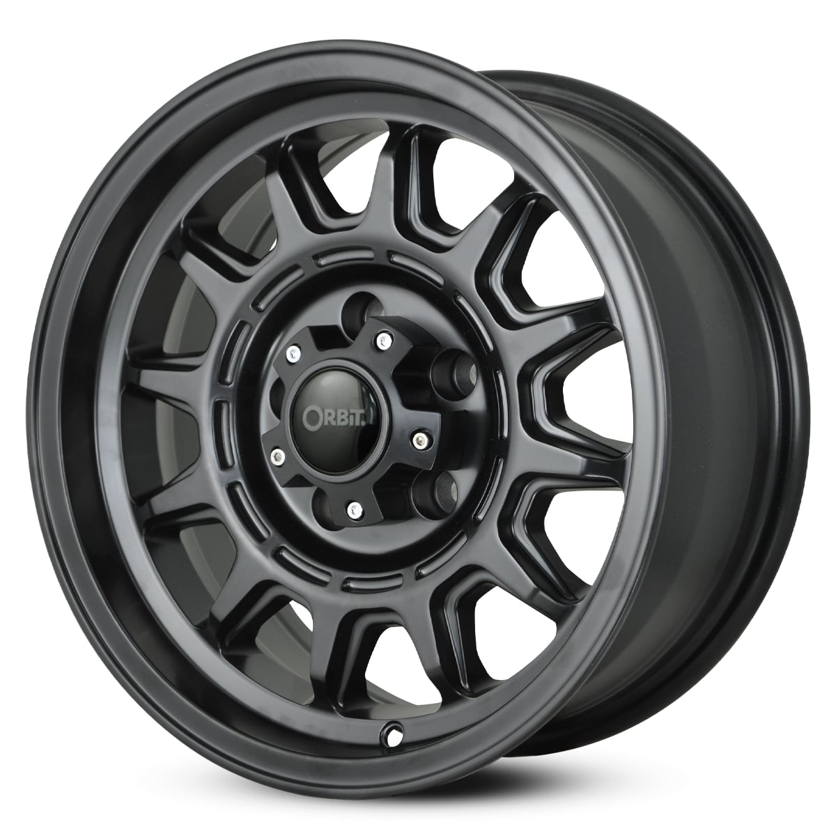 ORBIT 17x8.5 FITTI 6x139.7 SATIN BLACK +12